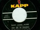 RUBY & THE ROMANTICS - BABY COME HOME Soul Popcorn HEAR
