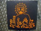KEITH HARING ART COVER LARRY LEVAN / ORANGE VERSION