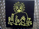 KEITH HARING ART COVER LARRY LEVAN / yellowVERSION