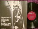 THE ROLLING STONES DECEMBER'S CHILDREN LP RED MONO RARE