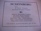 SCHONBERG Pierrot Lunaire SET M-461 78 Columbia *MINT*