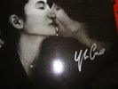 John Lennon. Yoko Ono. Signed. Autographed 'Fantasy' LP