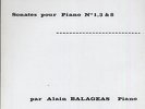Alain BALAGEAS, PROKOFIEV French LP CALLIOPE 1608