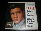 Elvis Presley - Return To Sender - Jahreszahl - Orange