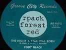 CODY BLACK - The Night A Star Was Born - GROOVE CITY 7