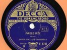JAMES KOK JAZZ Orchestra Jungle jazz/Tiger rag 78 1935