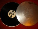 pil  -  original metal box - tin and 12 inch records