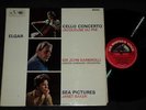 Elgar Cello Concerto  LP Du Pre HMV ASD 655 1st Semi