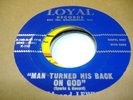 HEAR Hillbilly Bluegrass 45 BILL & LEWIS Man Turned Hi