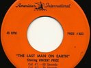 Sci-Fi Radio Spots - THE LAST MAN ON EARTH | 7 inch