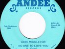 70s Northern Deep Soul 45 - Gene Middleton - mp3