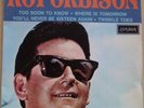 ROY ORBISON RARE FRENCH EP 45T LONDON 10.180 EX/EX