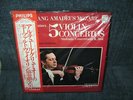GRUMIAUX MOZART:5VIOLIN CONCS PHILIPS/JAPANESE SEALED