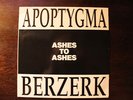 Apoptygma Berzerk – Ashes to ashes 12”  EBM Synth Rare