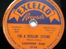 BLUES 78-LIGHTNIN SLIM-LOVE ME MAMA /I'M A ROLLIN STONE