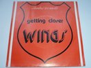 WINGS: Getting Closer RARE FRENCH PROMO PS Mc Cartney
