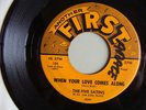 THE FIVE SATINS Rare 1950's Doo-Wop FIRST 104  VG+