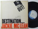 JACKIE MCLEAN Destination Out LP Blue Note Stereo RVG