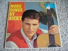 RICKY NELSON More Songs By Ricky BLUE VINYL PROMO LP 