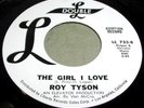 ROY TYSON The Girl I Love 45 Doo Wop Promo NM Listen