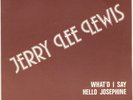 JERRY LEE LEWIS What'd I say JUKE BOX PROMO FRENCH 7