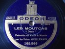 GUILLEMAIN FRENCH BAGPIES ODEON 165566 78 RPM E R CRUMB