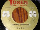 1960s Northern Soul 45 RUBY Feminine Ingenuity G. TOKEN