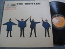 BEATLES Help NZ New Zealand Orange apple LP