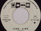 THE CASTAWAYS psych promo 45 SOMA 12433 HEAR Liar Liar