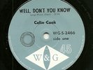 AUSSIE RN'R-COLIN COOK W&G 2466 M- 