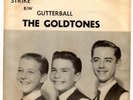 RARE 1963 GOLDTONES 45 STRIKE GUTTERBALL A&R RANDY SEOL