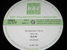 REM In Concert   1995 BBC Transciption live lp