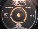 WHO I'M FREE 1921 PROMO TRACK PRO 3 PETE TOWNSHEND ROCK