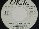 MAJOR LANCE 45 PROMO LITTLE YOUNG LOVER/INVESTIGATE