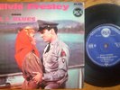 Rare EP Elvis Presley France GI BLUES compact trou 1961