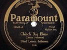 BLIND LEMON JEFFERSON pre war blues 78 PARAMOUNT 12551