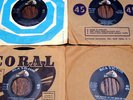 48- 1960's 45 rpm Records From Radio Station - Promo's