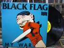 Black Flag MY WAR 1984 OG LP Pettibon poster + inserts