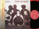 QUEEN THE WORKS JAPAN 1st ISSUE LP OBI MINT NR