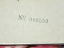 THE BEATLES WHITE ALBUM ARGENTINA numbered 00550   2LP