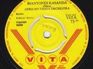 DR. DOCTEUR NICO & AFRICAN FIESTA rare M- CONGO afro 45