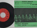 FAUSTO RINALDI E IL SUO COMPLESSO IL SETTEBELLO-RARO