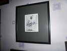 Beatles Ringo Starr Framed Autographed Promo Photograph