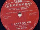 THE GINOS - I CAN'T GO ON - 1962 -78 RPM -SCOTT ENGEL