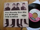 THE KINKS YOU REALLY GOT ME 1964 TOP ZUSTAND RARE 7