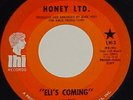 HONEY LTD 45 PROMO ELI'S COMING LHI-3 LEE HAZELWOOD
