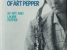 ART PEPPER-STRAIGHT LIFE SIGNED 1ST EDITION RARE.
