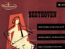 JANIGRO BEETHOVEN SONATA WESTMINSTER WL 5173