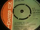 ALTON ELLIS.MONTY MORRIS.BYE BYE LOVE.LONELY DAYS.NU013