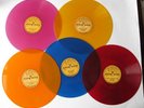 Elvis Presley Set of 5 Sun Coloured Vinyl 78's USA